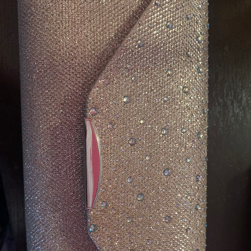 Gold wallet with diamonds